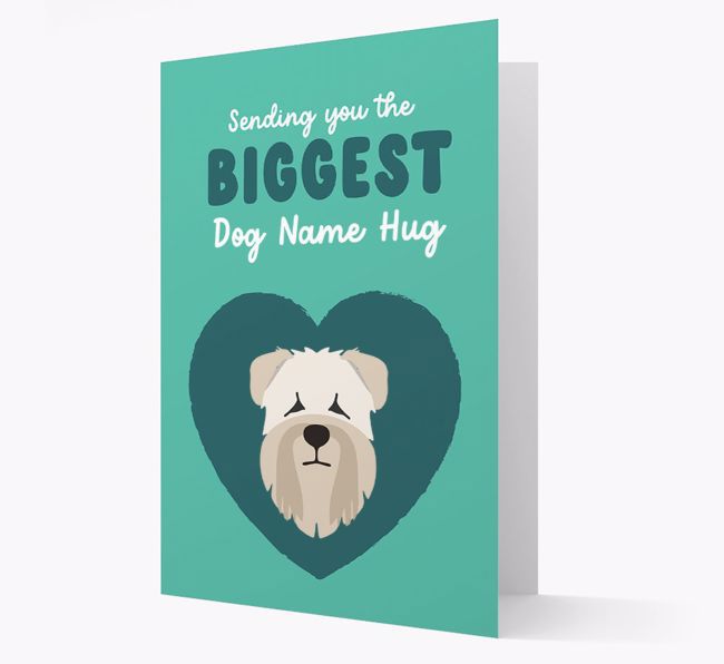 Biggest Hug: Personalized {breedFullName} Card